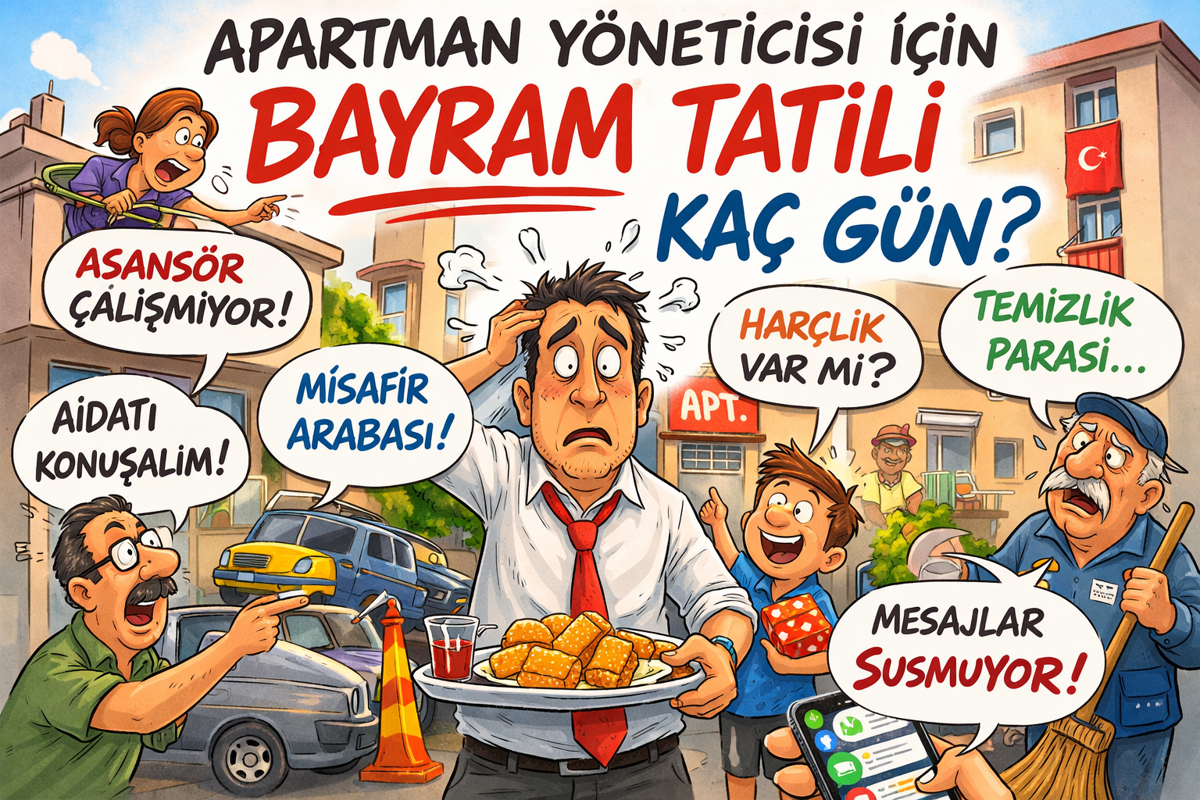 Apartman Yöneticisinin Bayram Tatili Kaç Gündür?