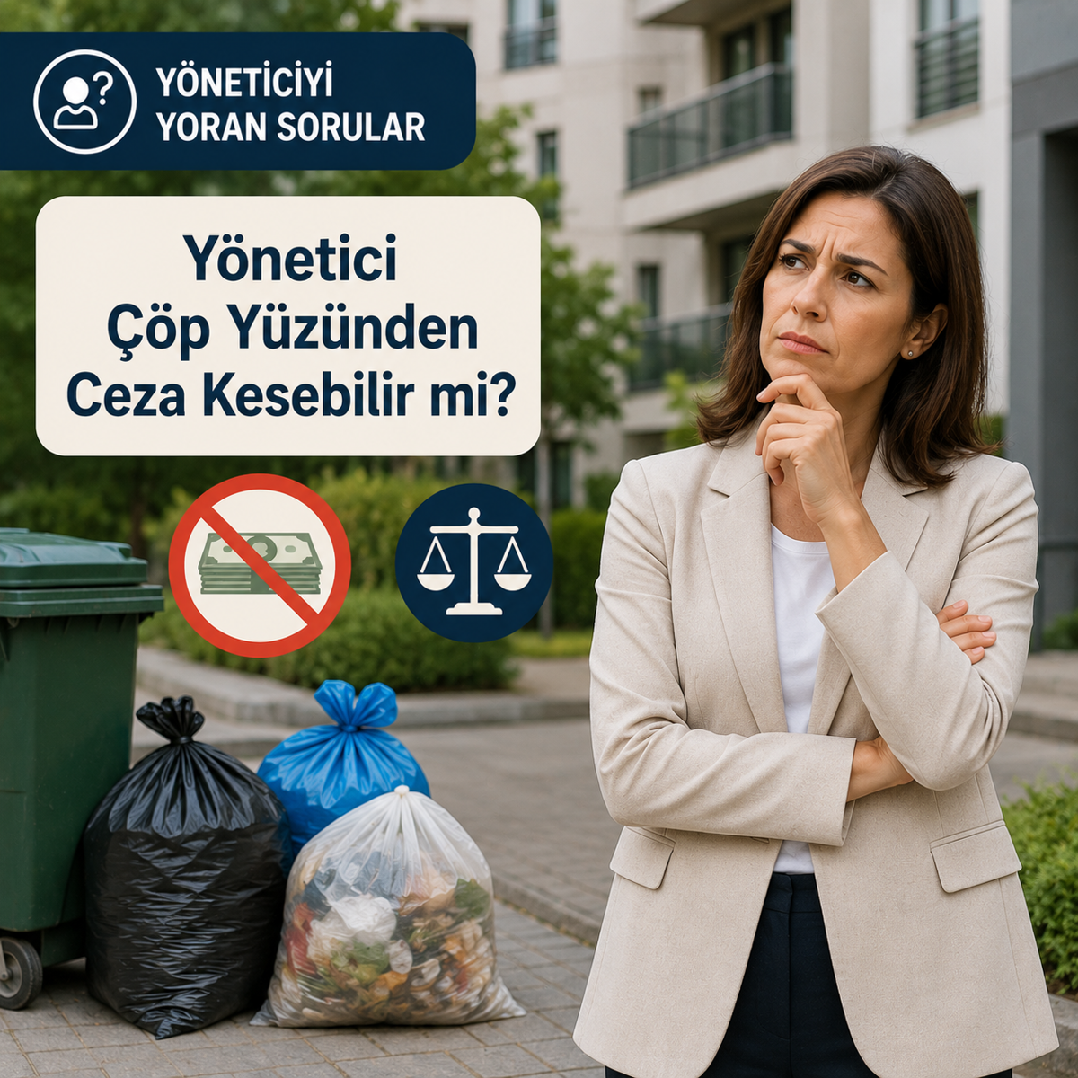 Yönetici Çöp Yüzünden Ceza Kesebilir mi?