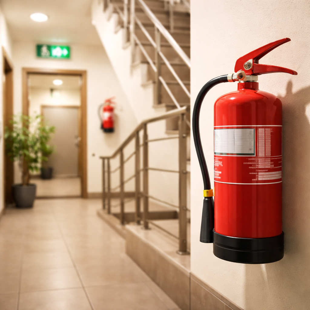 Apartmanda Yangın Tüpü Zorunluluğu: Kaç Adet Olmalı, Nereye Konulmalı, Kim Kontrol Eder?