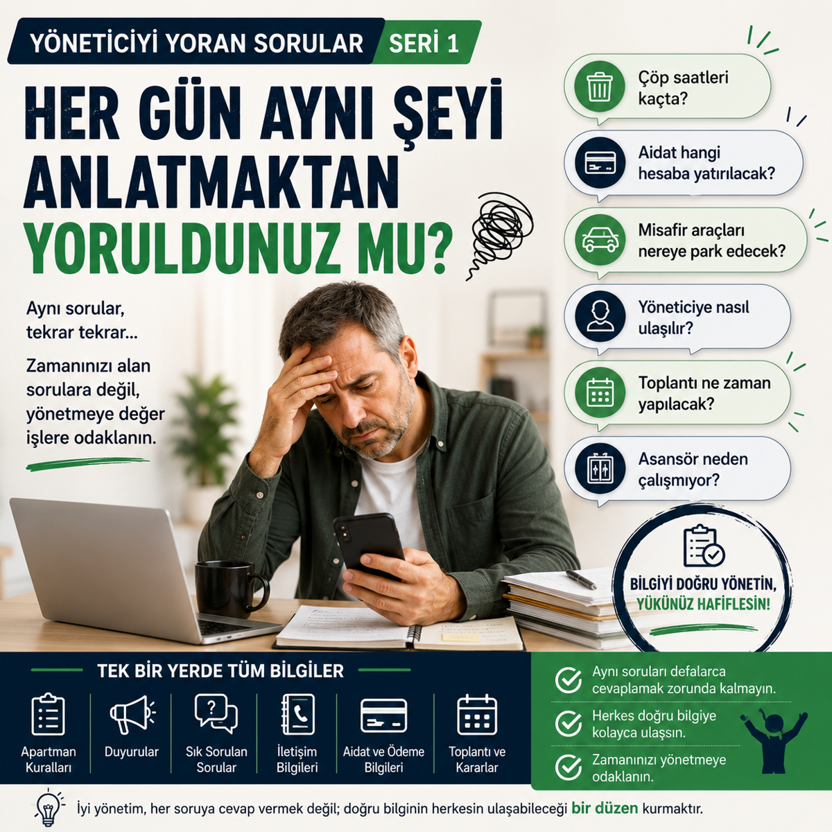 Her Gün Aynı Şeyi Anlatmaktan Yoruldunuz mu?