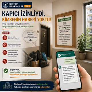 Kapıcı İzinliydi, Kimsenin Haberi Yoktu!