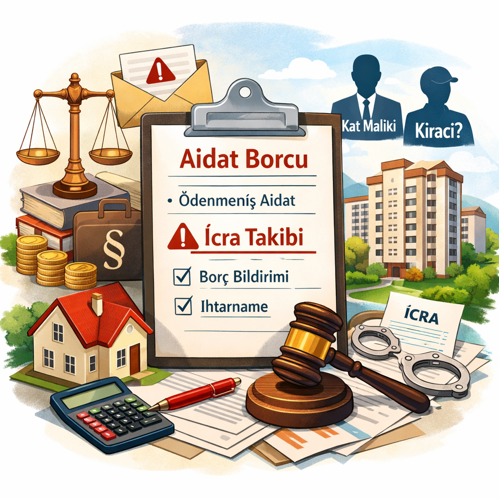 Ödenmeyen Aidatlar için Takip Edilecek Yol Nedir?