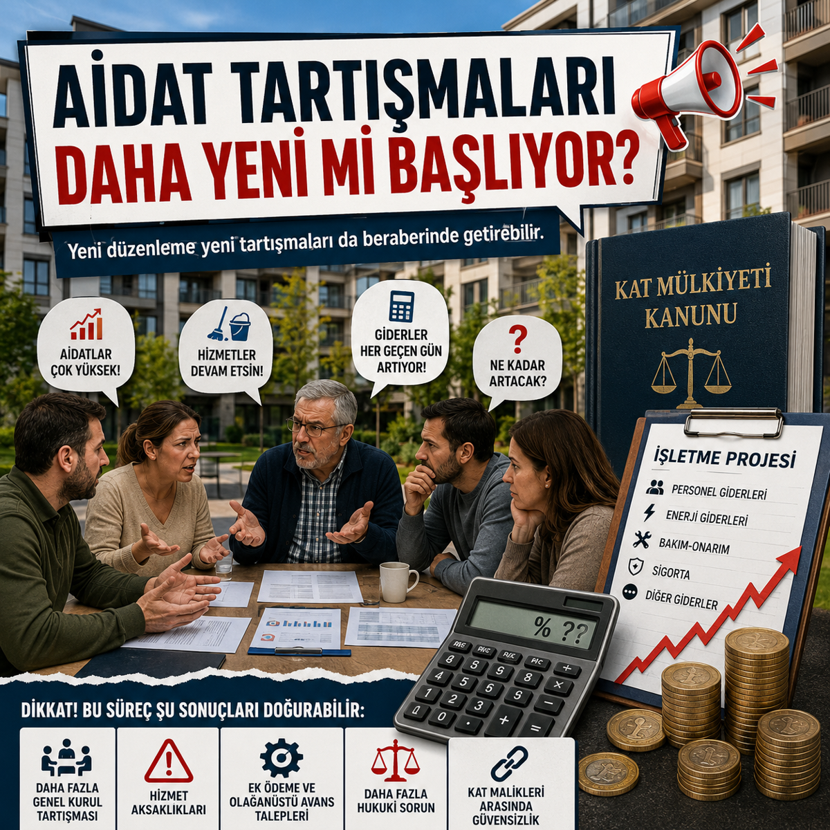 Aidat Tartışmaları Daha Yeni Başlıyor mu?