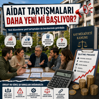 Aidat Tartışmaları Daha Yeni Başlıyor