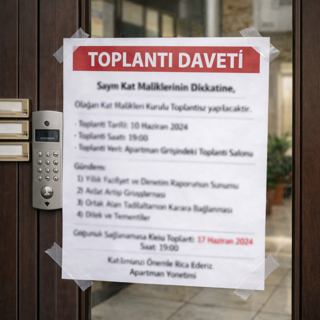 Toplantı Çağrısı Nasıl Yapılır?