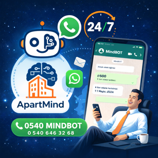 ApartMind WhatsApp İletişimi: 7/24 Cevap Veren MindBOT ile Yönetimde Yeni Dönem